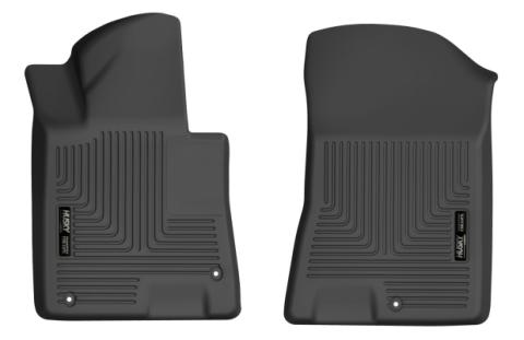 Weatherbeater Front Floor Liners For 2021-2026 Sonata/K5 Husky Liners