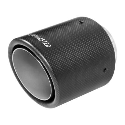 Exhaust Tip Exhaust Tip 4 Inch Rolled Angle Carbon Fiber Fits 2.5 Inch Tubing Weld On Flowmaster