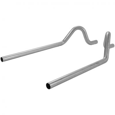 Pre-Bent Tailpipes Fits 1955-1957 Chevrolet 2 Dr/4 Dr Sedan &amp; Coupe. Does Not Fit Wagons Flowmaster