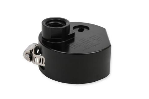 450 and 525 LPH Fuel Pump -6 ORB Adapter 450 and 525 LPH Fuel Pump to Hydramat or Remote Fuel Pickup Adapter Holley