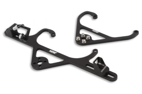 Billet Solenoid Bracket Kit 4150 &amp; 4150Hp Billet Solenoid W/ Throttle Bracket Kit 4150 &amp; 4150Hp Carburetor Flange NOS