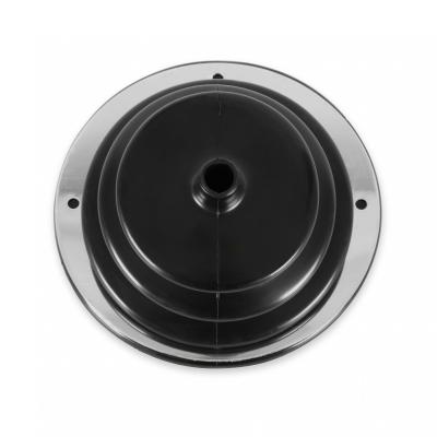 Shifter Boot Small round boot with 5-1/2 Inch round trim ring Mr Gasket