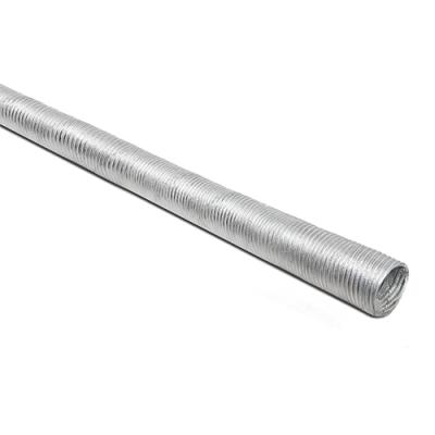 Heat Sleeve 1 1/2 Inch x 3 Foot Wire/Hose Insulation Up To 750 Degree Silver Thermo Flex Thermo Tec