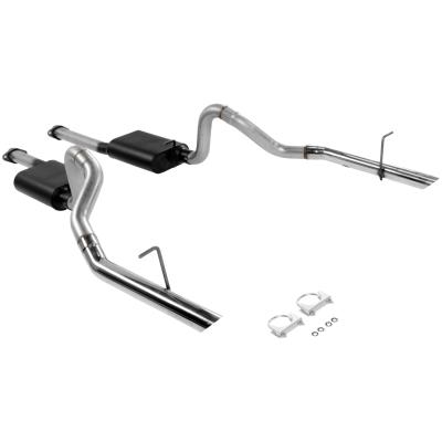 American Thunder Cat-Back Exhaust System 1994-1997 Ford Mustang Gt And Cobra With 4.6L Or 5.0L Engine Aggressive Sound Flowmaster