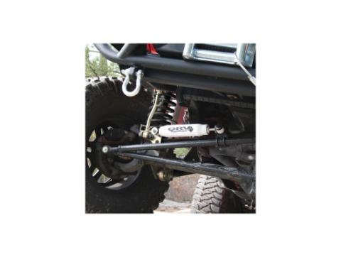 This ORV Steering Stabilizer from Rugged Ridge Fits 07-18 Jeep Wrangler Jk. Rugged Ridge