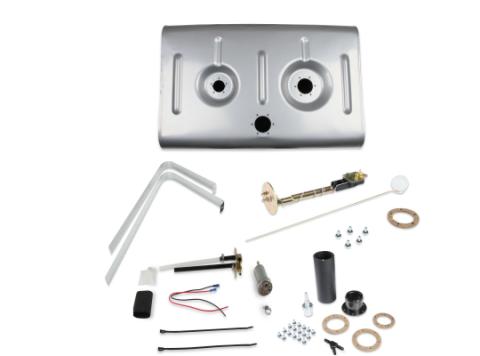 Universal Fuel Tank System 400 LPH Universal Steel EFI Gas Tank Kit With 73-10 Ohm Ford Sender Sniper EFI