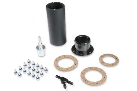 Universal Fuel Tank System 400 LPH Universal Steel EFI Gas Tank Kit With 73-10 Ohm Ford Sender Sniper EFI