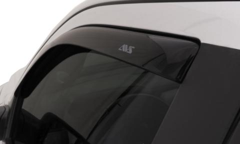In-Channel Ventvisor Side Window for 2009-2024 Ram 1500/Dodge Ram 1500 Standard Cab Pickup Smoke In-Channel 2 Piece AVS