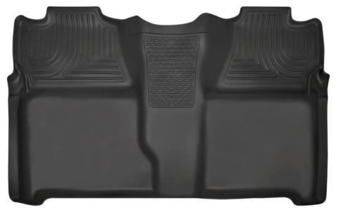 Weatherbeater 2nd Seat Floor Liner For 2007-2014 Silverado/Sierra 1500/2500 HD/3500 HD Husky Liners