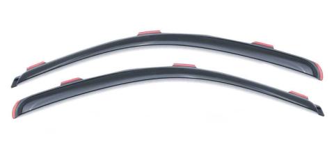 In-Channel Ventvisor Side Window for 1994-2002 Dodge Ram 1500 and More Standard Cab Pickup Smoke In-Channel 2 Piece AVS