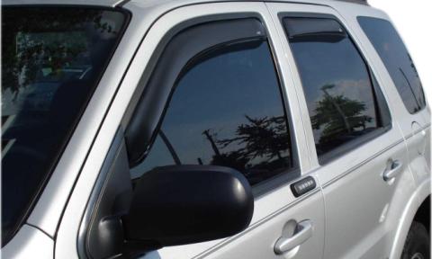 In-Channel Ventvisor Side Window for 1994-1999 Cadillac DeVille Sedan Smoke In-Channel 4 Piece AVS