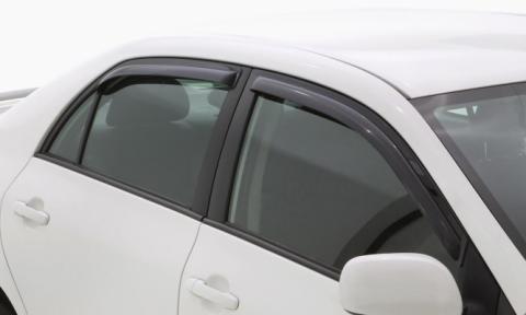 In-Channel Ventvisor Side Window for 1994-1999 Cadillac DeVille Sedan Smoke In-Channel 4 Piece AVS