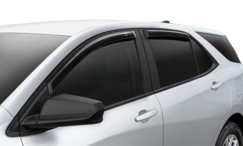 In-Channel Ventvisor Side Window for 2022-2025 Jeep Grand Cherokee Smoke In-Channel 4 Piece AVS