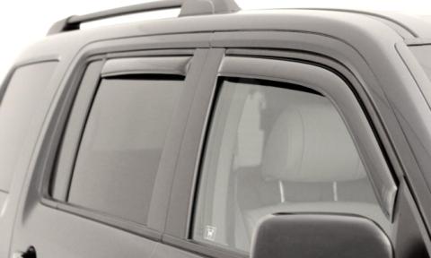 In-Channel Ventvisor Side Window for 2013-2018 Nissan Pathfinder Smoke In-Channel 4 Piece AVS