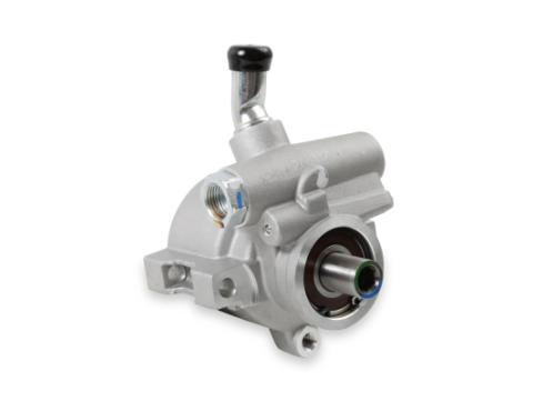 Power Steering Pump Assembly, Aluminum Corvette Power Steering Pump Assembly, Aluminum Saginaw (TC) with Bearing Supported Shaft Holley