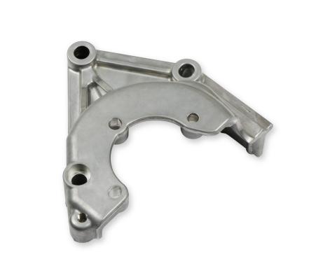 Mid Lsa/ls Accessory Drive Bracket Kit Power Steering Natural Small Block Chevrolet Gen III/iv Lsa/ls Holley