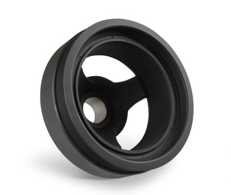 Mid-Mount Race Accessory System-Black Finish LS Engine Drive Includes Alternator, P/S Pump, Tensioner, Crank Damper, Belt, &amp; Pulleys Holley