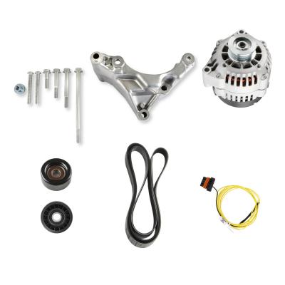 Ford 7.3L Godzilla Alternator and Bracket Kit Fits 2020 &amp; Up Ford 7.3-liter Godzilla Engine with 105-amp Alternator Holley