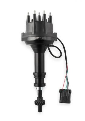 MSD Black Ford 351C 460 Dual Sync Distributor Pro-Billet Dual Sync EFI Distributors Designed To Work With Holley Efi, And Other Sequential EFI Systems That Support Hall Effect Crank And Cams Sensor Inputs MSD Ignition