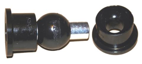 1982-2002 Camaro and Firebird Adjustable Turnbuckle Style Lower Control Arms 3 Piece Poly-Ball Bushings Red J&amp;M Products