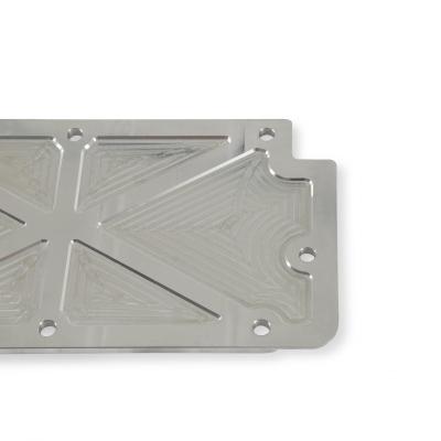LS Valley Cover Trussed GM LS2/LS3/LS7/LSX Trussed Valley Cover, Natural Billet Holley