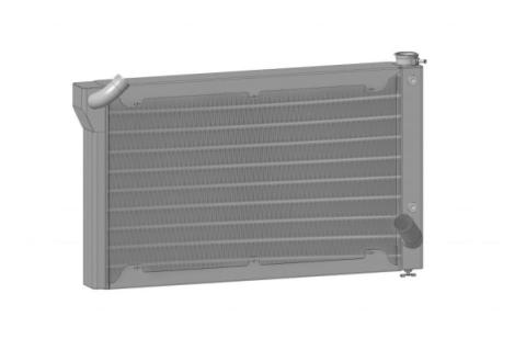 Chevrolet Corvette 69-72 Extruded Tube Radiator SBC w/TOC C&amp;R Racing