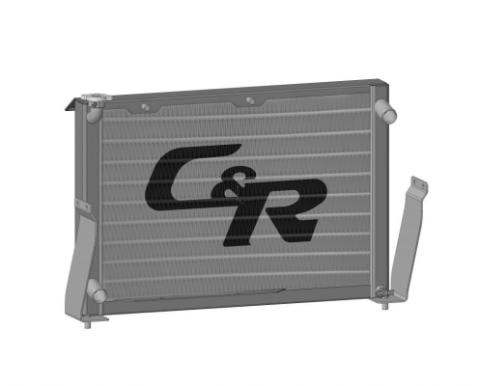 Mazda Miata 99-05 Extruded Tube Radiator 1.8L Single Pass C&amp;R Racing