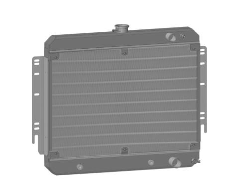 Chevrolet Chevelle El Camino 64-67 Extruded Tube Downflow Radiator LS w/TOC C&amp;R Racing