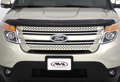 Bugflector II Hood Shield Dark Smoke for 2011-2015 Ford Explorer Smoke AVS