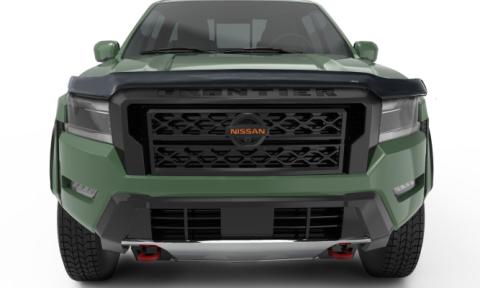 Bugflector II Hood Shield Dark Smoke for 2022-2026 Nissan Frontier Smoke AVS