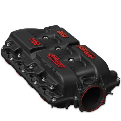 Atomic Airforce LS Cathedral Port Intake Manifold Red Performance Polymer Intake Manifold For GM LS1, LS2, And LS6 Engines MSD Ignition