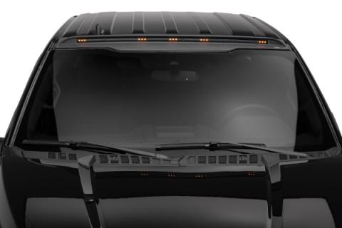 AeroCab Pro Marker Light with continuous LED lights Black For 2019-2026 Silverado/Sierra 1500 Husky Liners