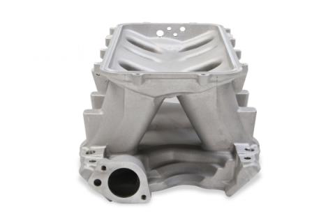 351W Ford Hi-Ram Carbureted Manifold Base Ford 351W (9.5 Deck) Ford Hi-Ram Intake Manifold Base Holley