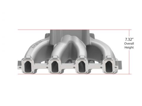 Single Plane Split-Design Race Intake Manifold- GM LS1/LS2/LS6 Carbureted Single Plane Split-Design Race Intake Manifold Fits All GM LS Gen III or IV Engines Equipped with LS1/LS2/LS6 Style Cathedral Port Cylinder Heads Holley