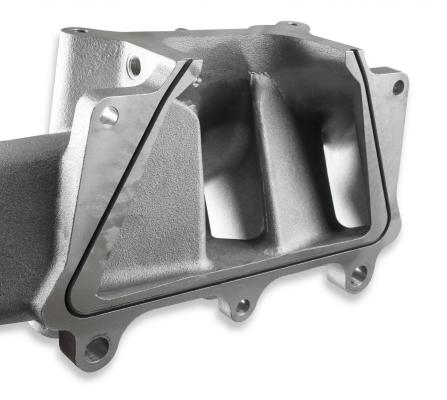 Single Plane Split-Design Race Intake Manifold- GM LS1/LS2/LS6 Carbureted Single Plane Split-Design Race Intake Manifold Fits All GM LS Gen III or IV Engines Equipped with LS1/LS2/LS6 Style Cathedral Port Cylinder Heads Holley