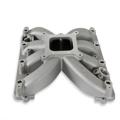 Single Plane Intake Manifold for Gen III Hemi, EFI Fits 2009-2023 5.7-liter, 2005-2010 6.1-liter and 2011-2023 6.4-liter Chrysler Gen III Hemi Engines Holley