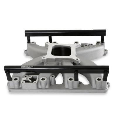 Single Plane Intake Manifold for Gen III Hemi, EFI Fits 2009-2023 5.7-liter, 2005-2010 6.1-liter and 2011-2023 6.4-liter Chrysler Gen III Hemi Engines Holley