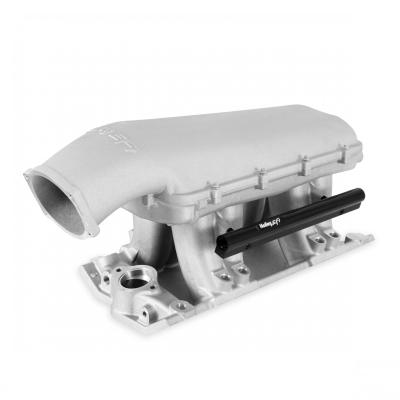 Hi-Ram EFI Intake Manifold Kit Small Block Chevy Small Block Chevy Hi-Ram Intake Manifold with 105mm LS Throttle Body Flange Plenum Top Holley