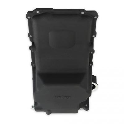 GM LS Swap Oil Pan Black Most Front Clearance Fits LS Swapped GM Muscle Car/classic Car/trucks and Any LS Swapped Vehicles Requiring Even More Clearance Than the 302-1 and 302-2 Provide Black Finish Holley