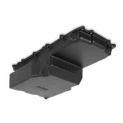 Cast Aluminum Rear Sump Oil Pan Ford Coyote Swap Black Fits Gen 1 and 2 Coyote Engines in 1953-1979 Ford F100, F150, and F250 2WD Trucks Holley