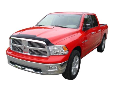 Aeroskin Hood Protector Flush Mount for 2009-2023 Ram 1500/Dodge Ram 1500 Smoke AVS