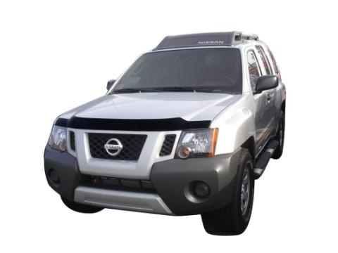 Aeroskin Hood Protector Flush Mount for 2005-2020 Nissan Frontier Smoke AVS