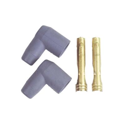 Coil 90 Degree Socket Boots &amp; Terminals Each Boot Provides Excellent Heat Resistance As Well As Maximum Protection Against Spark Loss MSD Ignition