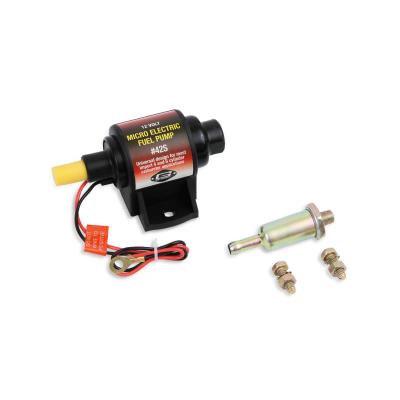 Micro Electric Fuel Pump 2 3.5 PSI 28 GPH Gasoline For Carburetor Mr Gasket