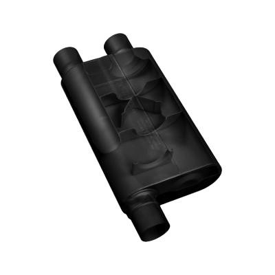 80 Series Chambered Muffler 80 Series Crossflow 3.00 Inch (O) / 2.5 Inch Out (D) Aggressive Sound Flowmaster