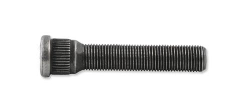 Competition Wheel Stud Set Press-In Style, 1/2-20 x 2-7/8 Inch Long, Stud Knurl Diameter .660 Inch (Hole Diameter .641 Inch). Grade-8 Steel with Black Oxide Finish. Set Of 10 Pieces Mr Gasket