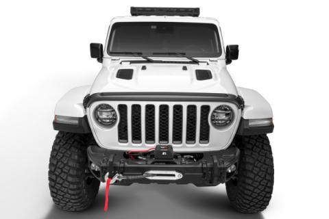 Aeroskin II Hood Protector for 2018-2026 Jeep Wrangler and More Door Textured Black AVS