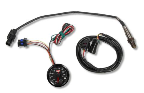 MSD Standalone Air/Fuel Wideband 02 Gauges Kit 2-1/16 Wideband Air/Fuel Gauge,Black Face MSD Ignition