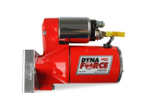 MSD Dynaforce Starter High Torque Red Chevrolet Small And Big Block Straight Mount Holes MSD Ignition