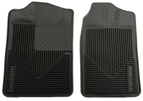 Heavy Duty Floor Mats Front Floor Mats For 1988-2000 C1500 Suburban, C2500 Suburban, C3500, K1500, K2500, K3500, R2500, R3500, Blazer, Yukon, Tahoe, Escalade Husky Liners
